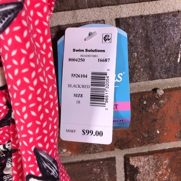 SWIM Solutions Beaded Mio One Piece Swimsuit - Picture 4 of 8